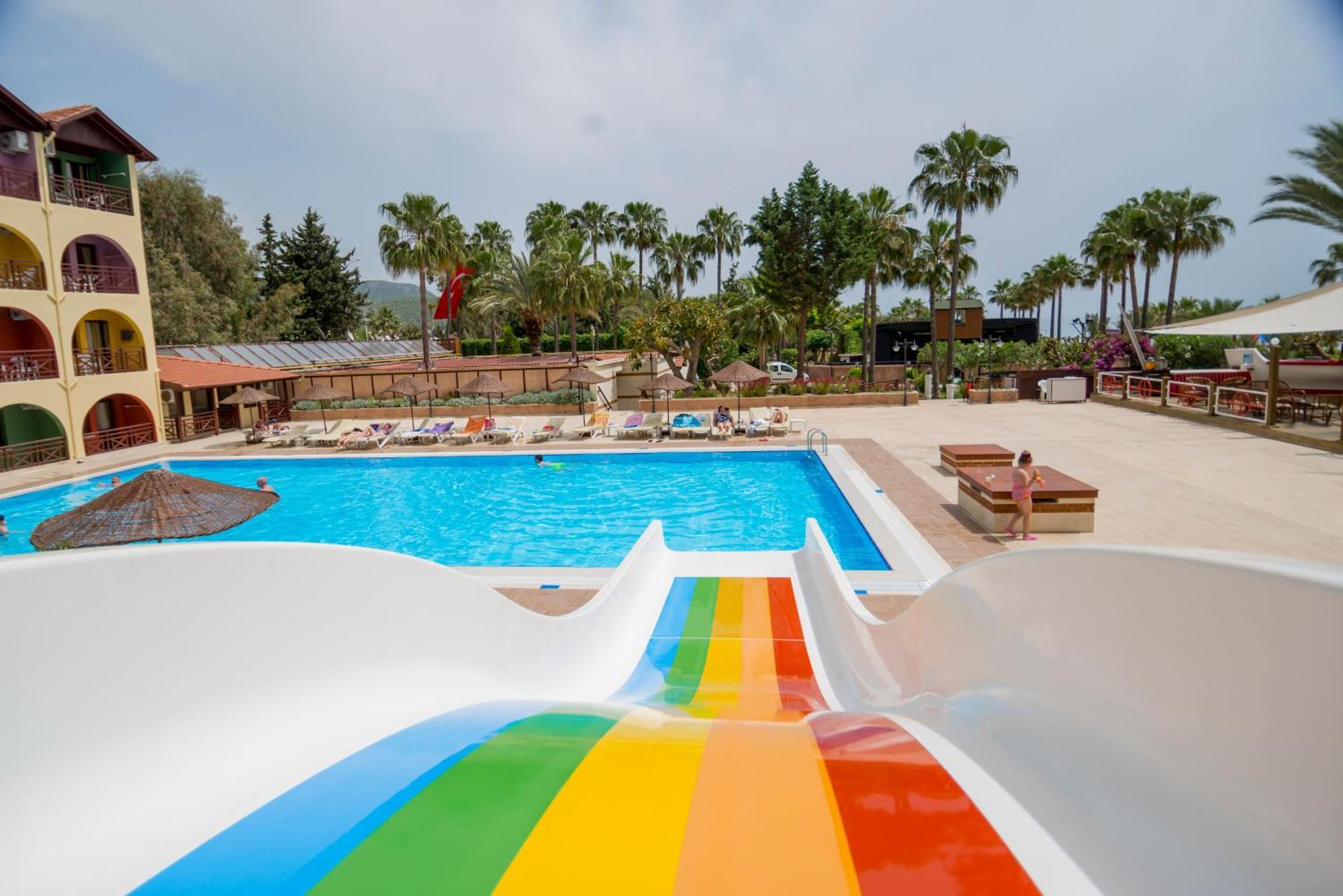 Club Tropical Beach Hotel Toslak Exterior foto